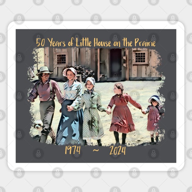 Ingalls Family 50th Anniversary Television Series Sticker by Neicey